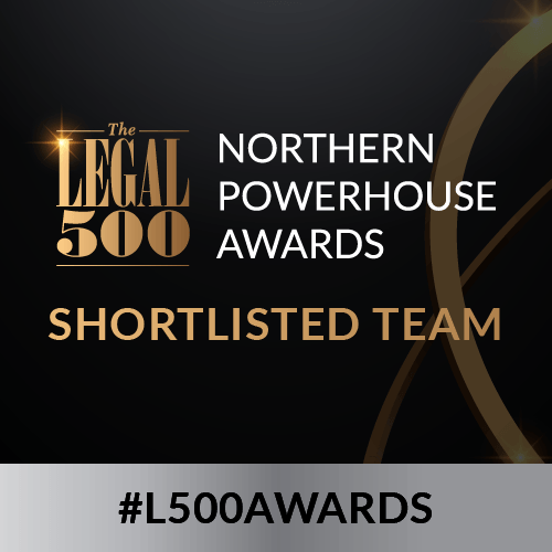 Andrew Jackson Shortlisted For The  Legal 500's Northern Powerhouse Awards