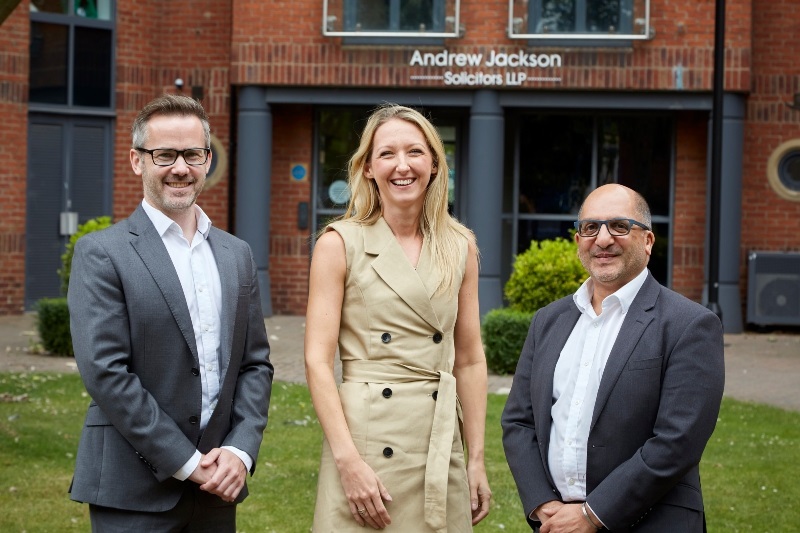 Andrew Jackson announces Senior Solicitor Promotion