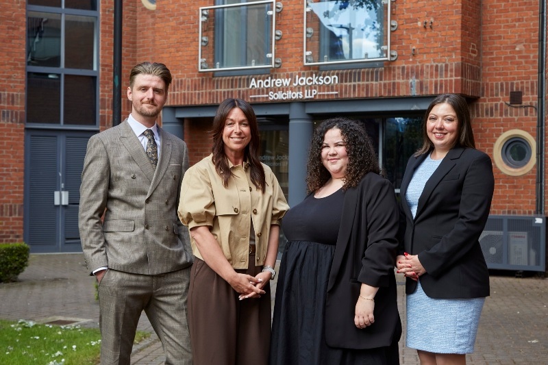 Partner and Associate roles among latest promotions at Andrew Jackson Solicitors